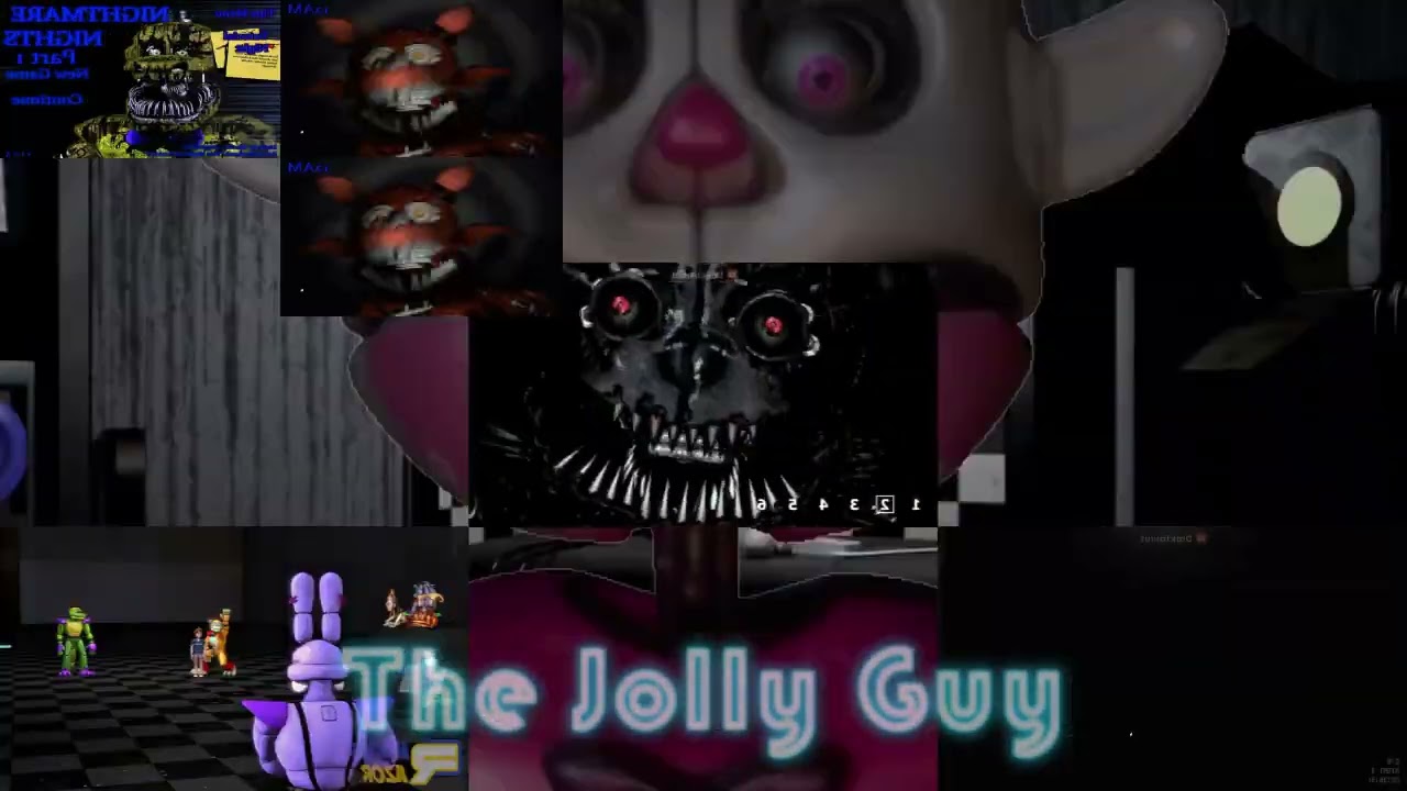 Random FNaF Fangames Sparta Remix