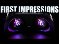 Bigscreen beyond first impressions day 2  iracing sunset into dusk with oled in vr