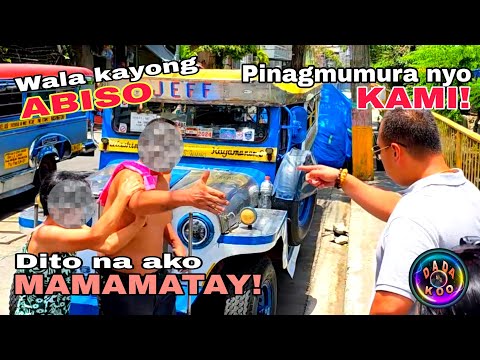 MMDA enforcers, Pinagmumura dahil walang abiso ang isinagawang clearing operation.