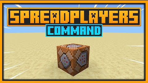 🟨 WHAT DOES and HOW TO USE /SPREADPLAYERS COMMAND - Minecraft Bedrock & Java