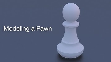 Video Reply - Modelling Low Poly Pawn with Sharp Edges in Blender