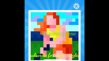 Nonogram color daily challenge 4 June 23 - Hard -solution / answer / how to solve puzzle #brainsgrow