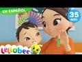 El Bebé Está Enfermito - Canciones Infantiles | Dibujos Animados | Little Baby Bum en Español