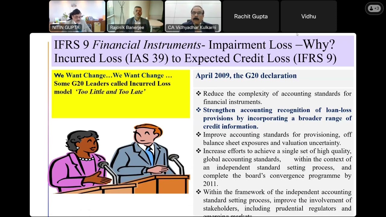 NFRA Webinar on “Expected Credit Loss – Ind AS 109, Financial Instruments”