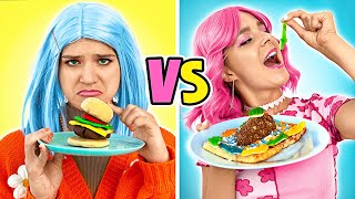 COMIDA REAL vs. FALSA || ¡Reto de cocina! Trucos de cocina y recetas by SUPER SLICK SLIME SAM 401,193 views 1 month ago 1 hour, 27 minutes