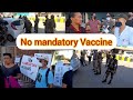 Voice against mass-vaccination at Dimapur Nagaland