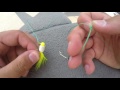 How to Tie Two Jigs on ONE line. Quick and EASY!