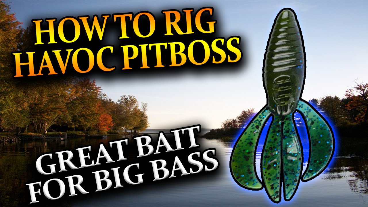 HOW TO RIG A BERKLEY HAVOC PITBOSS HOW TO FISH A BERKLEY HAVOC PITBOSS GOOD  BAIT FOR BIG BASS! 