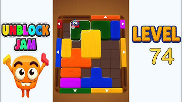 Unblock Jam Level 74 Walkthrough Solution
