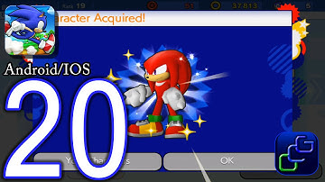 Sonic Runners Android iOS Walkthrough - Part 20 - Episode 17: Goodbye Greenery, Knuckles