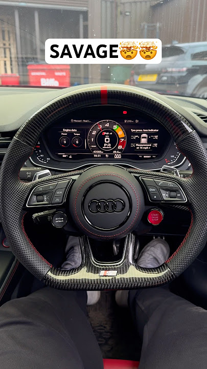 ABSOLUTELY SAVAGE! IS IT AN S4 OR RS4? #audi #audis4 #audirs4 #rs4 #s4 #carbonsteeringwheel