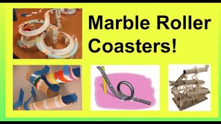 STEM Challenge #6 Marble Roller Coasters