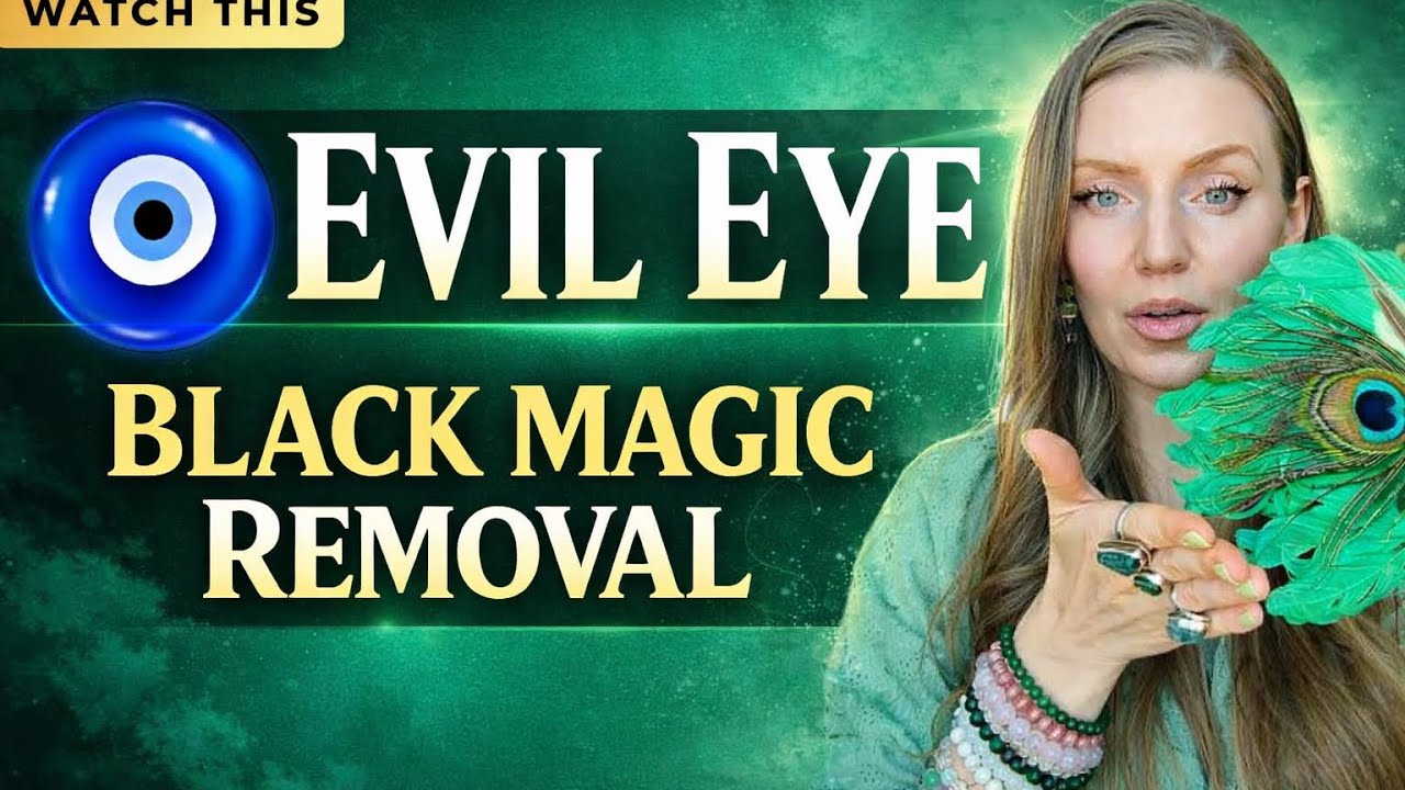 Remove Evil Eye, Curses & Black Magic 🧿 | Powerful Energy Clearing ...
