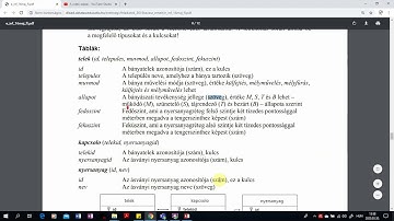 01. Adatimport, kapcsolatok - Adatbázis-kezelés - 2016. május emelt - Bányászati területek