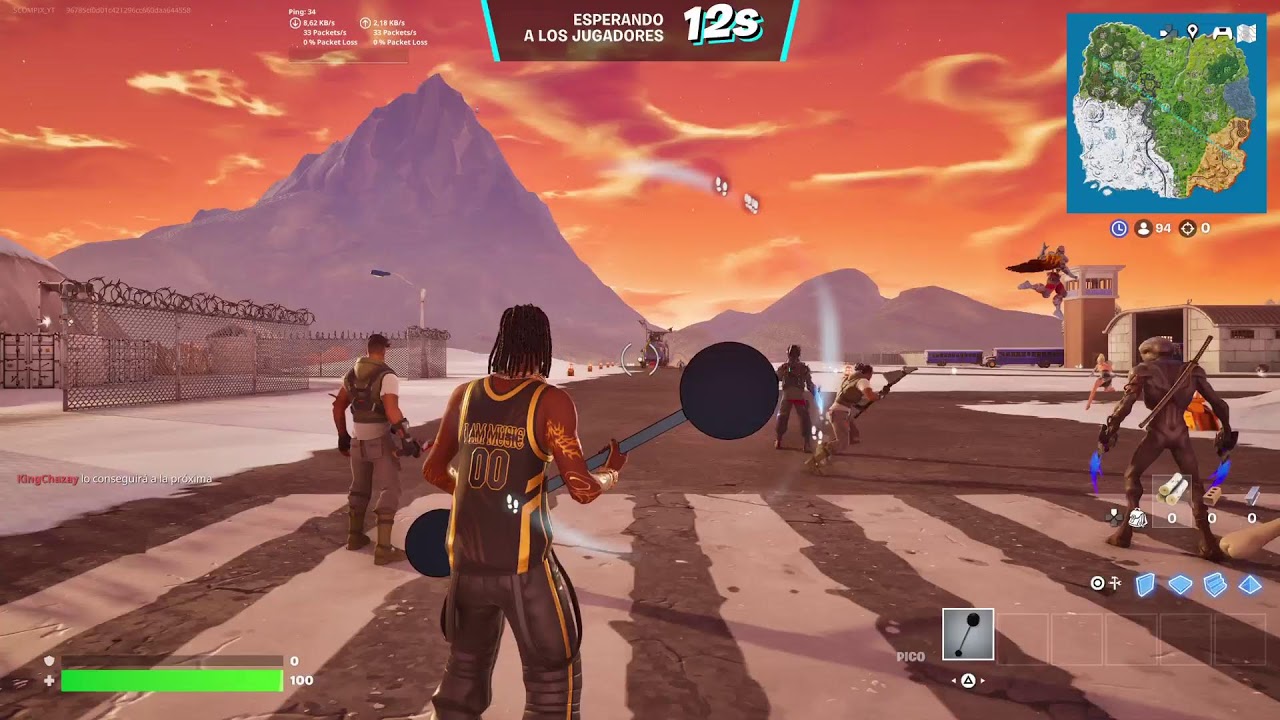 Fornite Con Random el wason en los controles