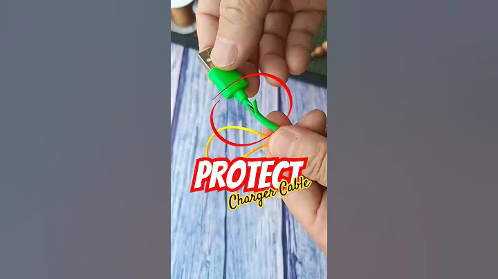 ⚠️ [Knot to Know!!] 🪢 How to Protect your Charging & Usb Cable 100% working. #shorts #diy #knot