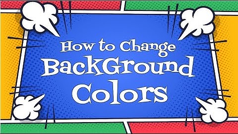 How to change Background Color in Video Scribe || Change Page Textures