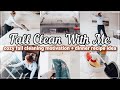 *NEW* FALL DEEP CLEAN WITH ME | CLEAN + DECLUTTER | HOURS OF SPEED CLEANING MOTIVATION | HOMEMAKING