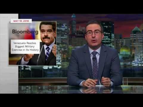 JOHN OLIVER BASHES NICOLAS MADURO AND HIS CROOKED GOVERNMENT