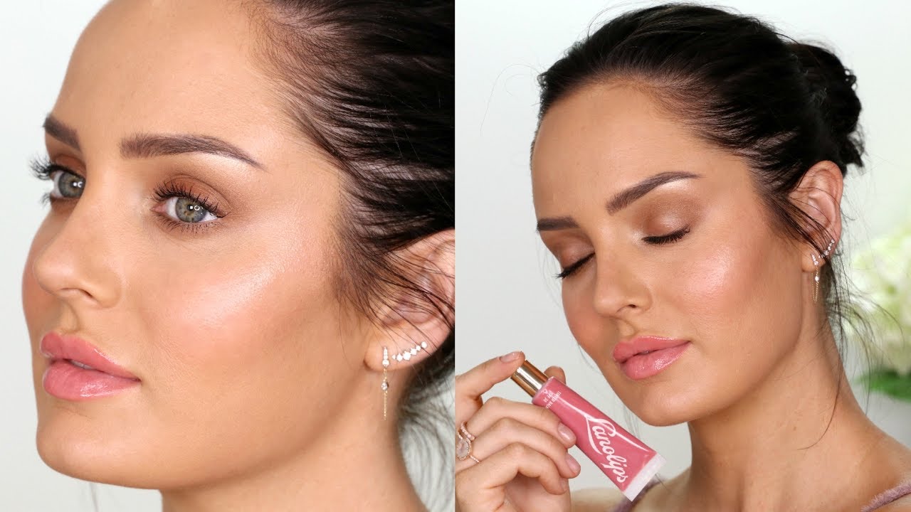 How To Get Creamy Dewy Skin Natural Glow Makeup Tutorial YouTube