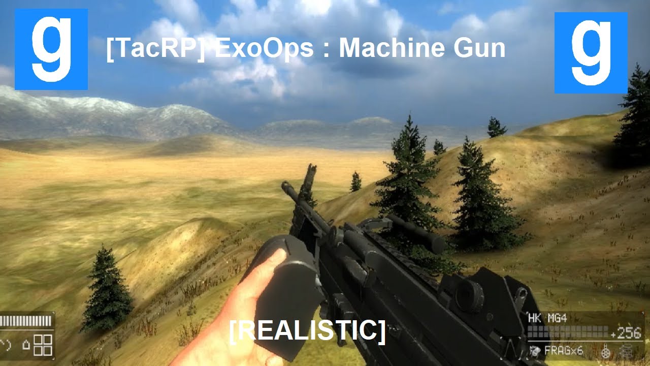 Garry's Mod Addon - ExoOps : Machine Gun [FULL PACK REALISTIC] - YouTube