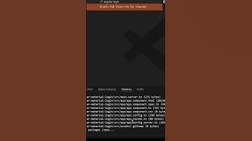 Angular Material Login Form in Angular 18