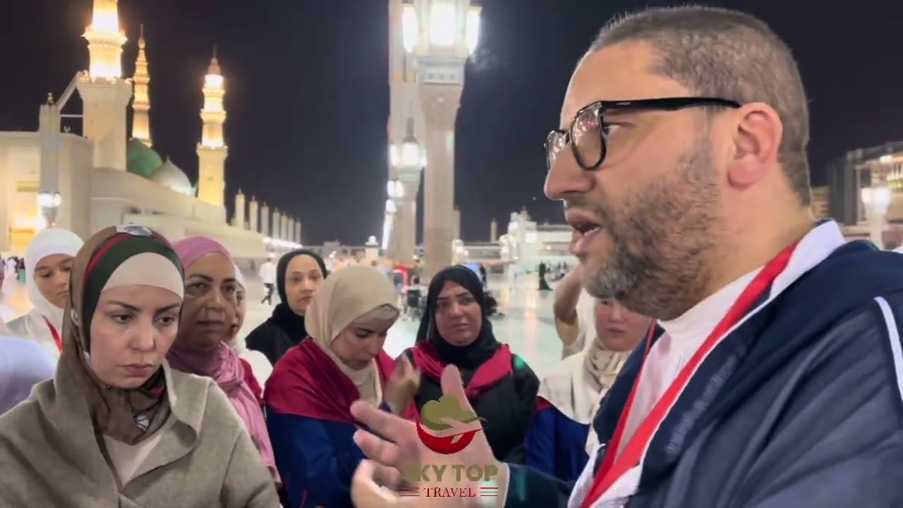 زيارة الروضة الشريفة نساء -