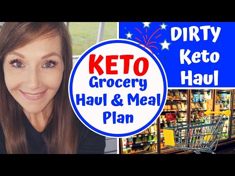 KETO Grocery Haul & Meal Plan July 2020 - YouTube