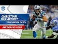 Christian McCaffrey Snags Cam's Shovel Pass & Scores 1st Career TD! | Panthers vs. Lions | NFL Wk 5