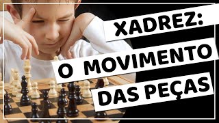 O MOVIMENTO das peças de Xadrez 