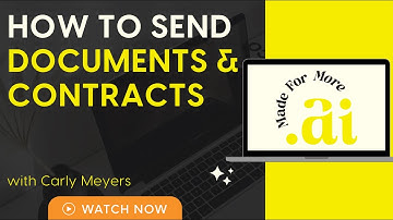 How to Send Documents & Contracts - Made For More AI Tech Tutorial