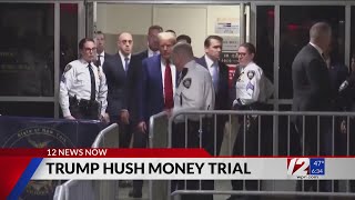 Trump's history-making hush money trial starts Monday with jury selection