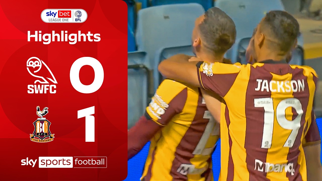 Baldwin gives Bantams Yorkshire derby win! ⚽️ | Sheffield Wednesday 0-1 Bradford | EFL Highlights