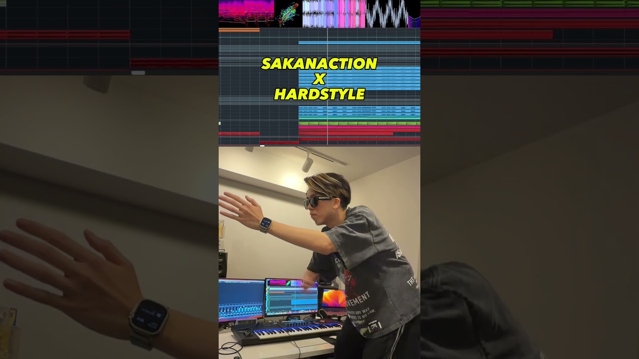 SAKANACTION X HARDSTYLE 😂🤝 #sakanaction #サカナクション #夜の踊り子 #djremix #hardstyle #jpop #shorts