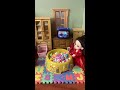 Mini Kitchen Mini Ocean Ball Bouncing Pool #Mini Kitchen #Mini Food Play #Miniature Food Play