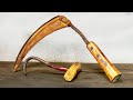 Antique Hand Sickle &amp; Hay Hook - A Rusty Restoration