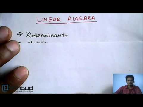 Mathematics: Introduction to Linear Algebra - YouTube