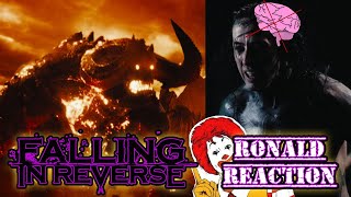RONNIE CALLS IN HIS ULTIMATE ON THE DEVIL!!!!! | Falling In Reverse - Ronald (REACTION)