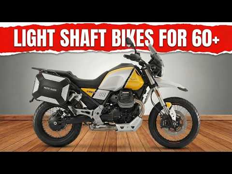 7 LIGHTWEIGHT SHAFT DRIVE BIKES YOU CAN HANDLE AFTER 70!