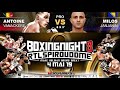 Antoine Vanackère 8x3 ' Milos Janjanin - Dôme Boxing Night 8 - 4/5/2019