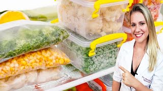 Cómo Congelar Alimentos Correctamente Para Más Salud Y Ahorrar - Consejos Importantes