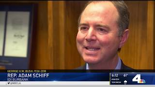 Rep. Schiff on NBC 4: President H.W. Bush Was a Fundamentally Decent Man, Example for Us All