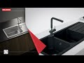 Franke sinks fragranite urban city  inset installation