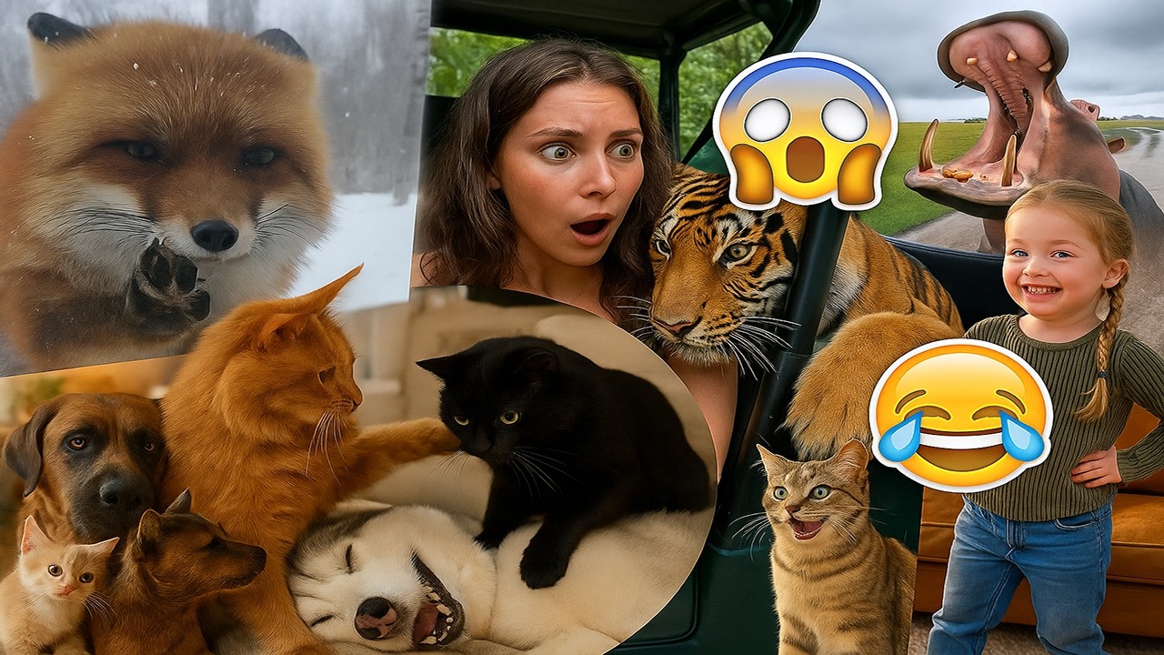 Try Not to Laugh or Gasp – WILDEST Animal Escapes & Heartwarming Rescues (2025) 😂😱 | Sad Cat TV