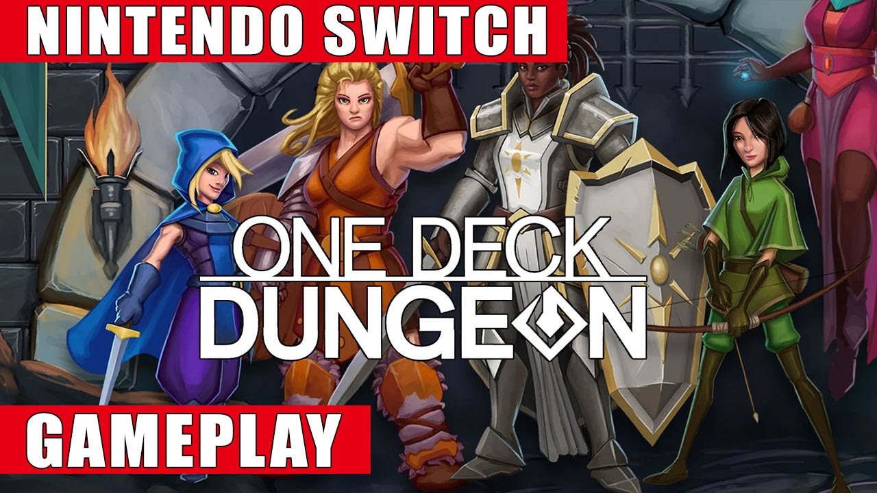 One Deck Dungeon Nintendo Switch Gameplay - YouTube