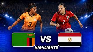 Highlights | Zambia vs Egypt | WAFCON 2026 | Zambia vs Egypt ama highlights ya umupila wa banakashi