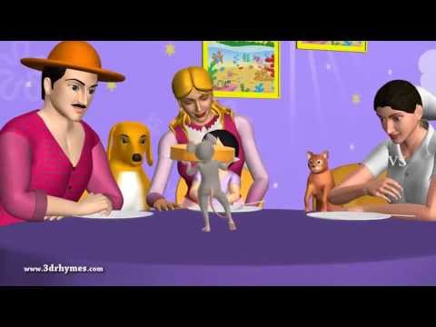 The Farmer in the dell - 3D Animation English Nursery rhymes for children