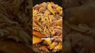 ឆាខ្ញីសាច់មាន់ stirfried chicken wings with ginger chicken chickenrecipe ginger stirfry