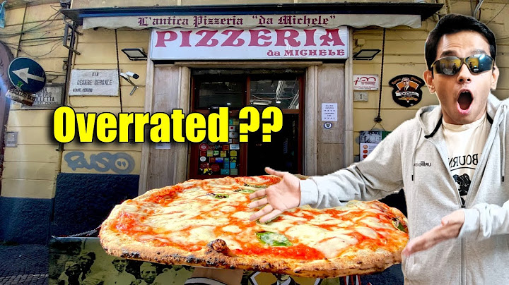 I tried the BEST Pizza in the World in Italy