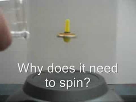 Spinning Top Levitation